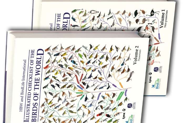 illustrated checklist of the birds of the world deel 1 + 2