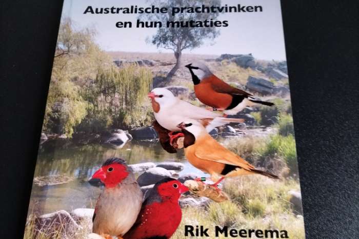 boek over australische prachtvinken en hun mutaties