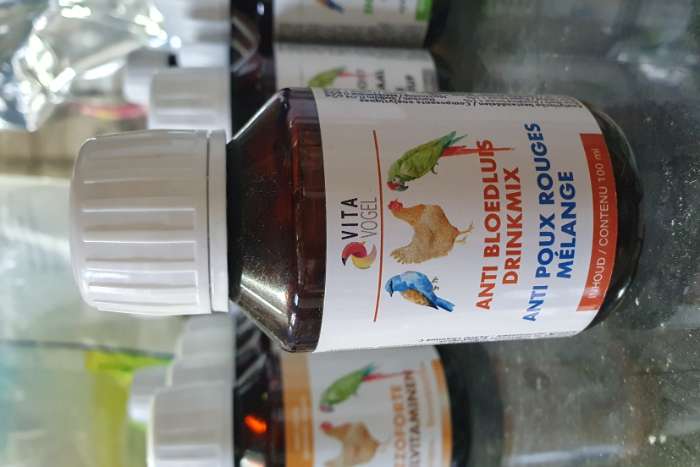 anti bloedluis drink mix 100ml - vita vogel