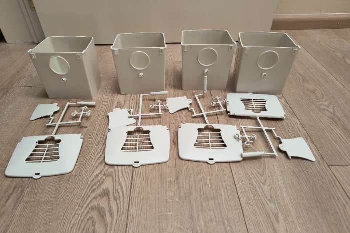 nieuwe nestkasten voor tropen, broedblokken
