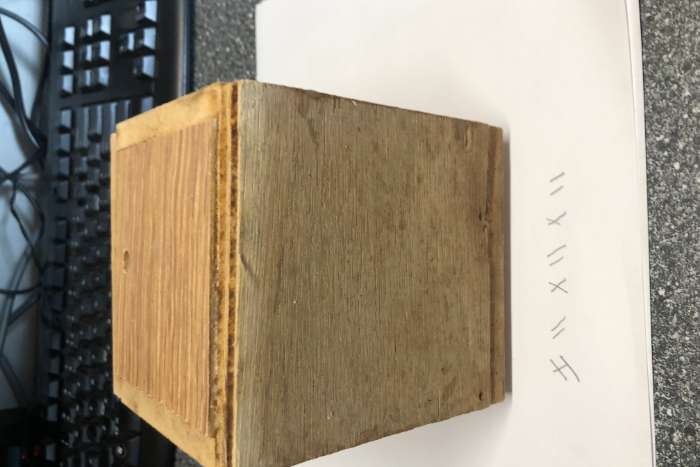 12 st tropen nestkastjes van parket hout