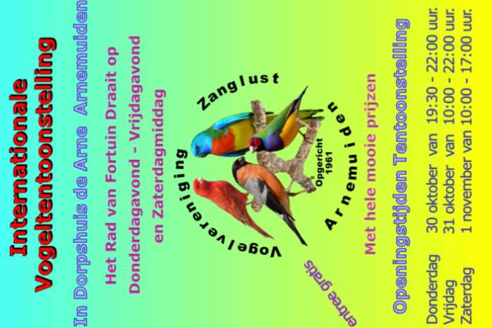 vandaag en morgen nog te bezoeken!