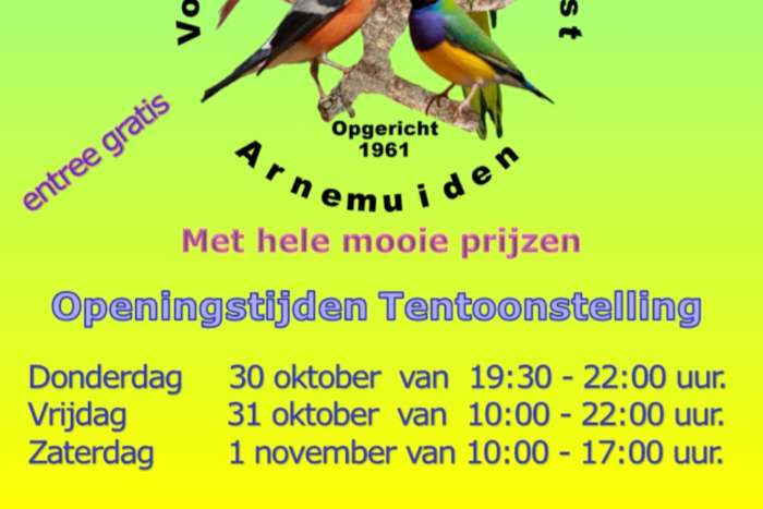 vandaag en morgen nog te bezoeken!