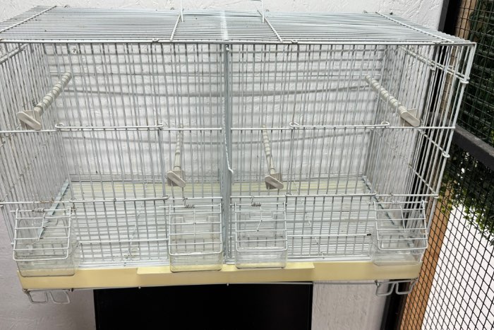 3 draadkooien in prima staat