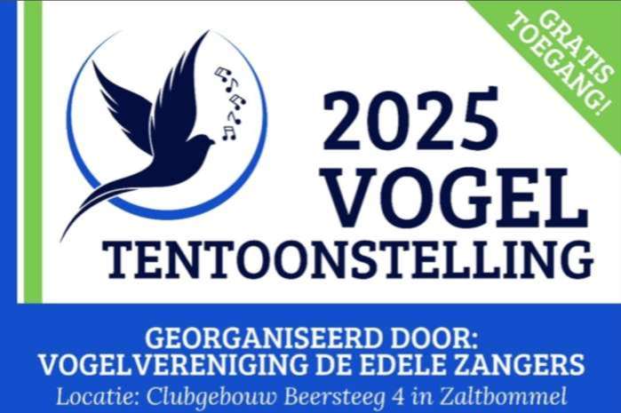tentoonstelling de edele zangers  te zaltbommel
