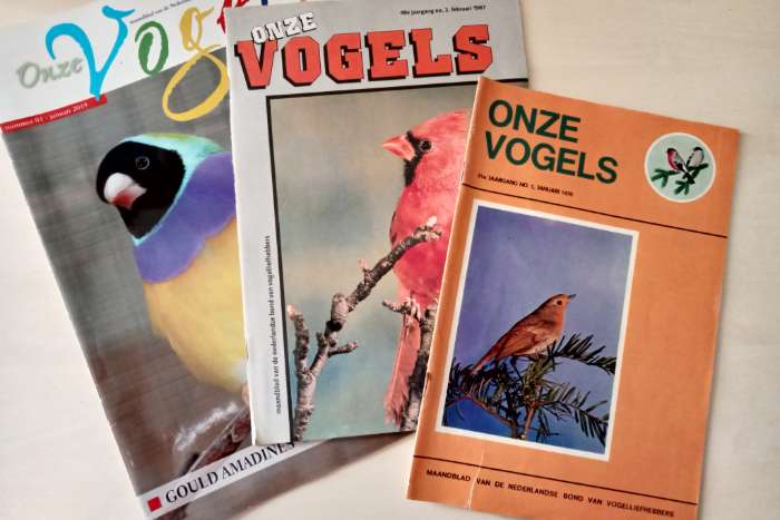 jaargangen onze vogels