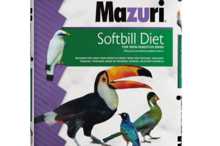 mazuri softbill diet
