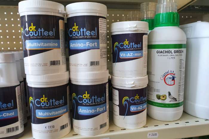 lijst producten dr coutteel - giantel