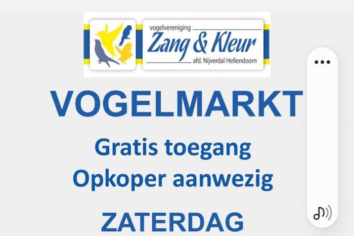 vogelmarkt nijverdal