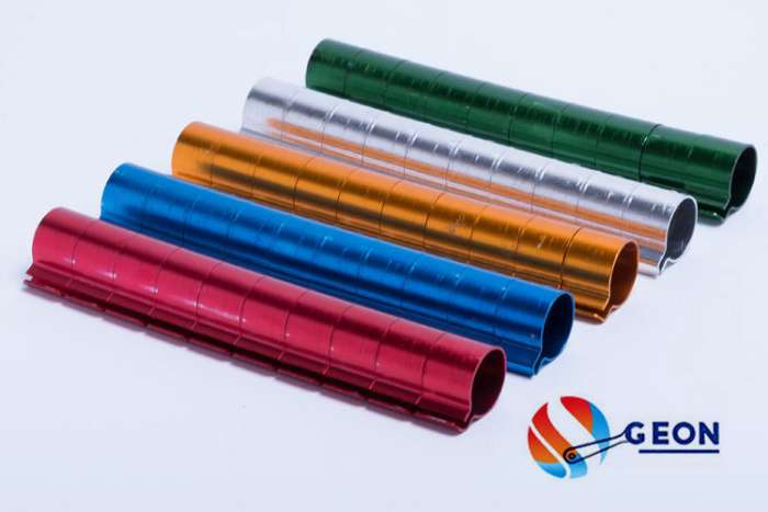 aluminium genummerde knijpringen