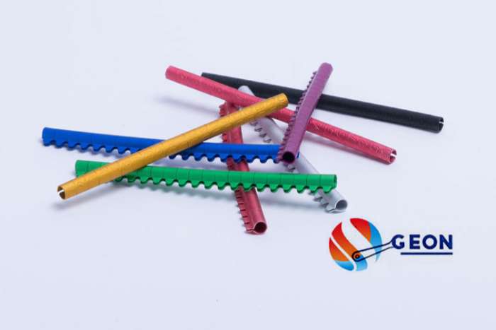 aluminium genummerde knijpringen