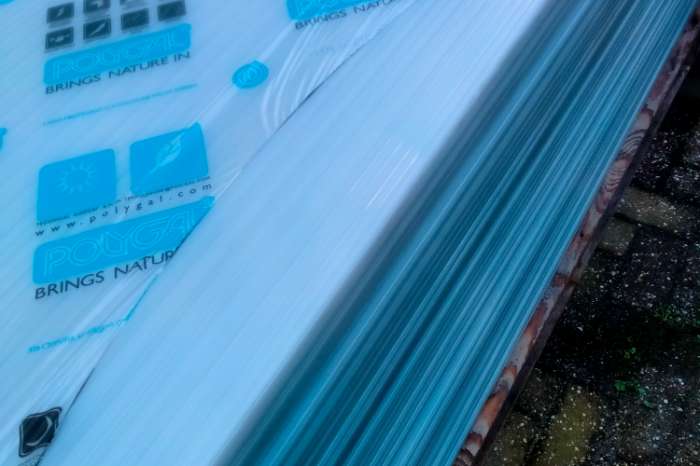 polycarbonaat platen 16 mm opaal