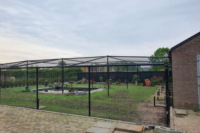 vogel/ voliere netten op maat