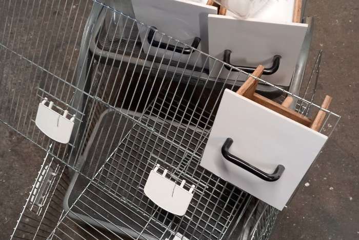 voorfrontjes en zit stokken