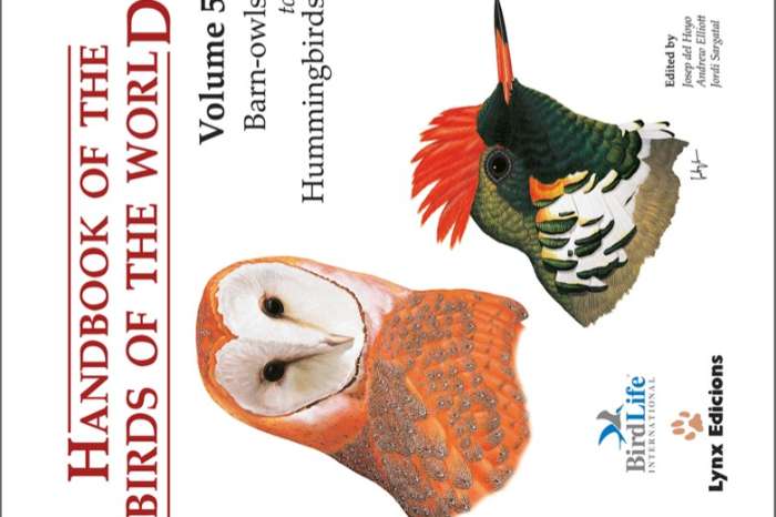 handbook of the birds of the world deel 5, barn owls to hummingb