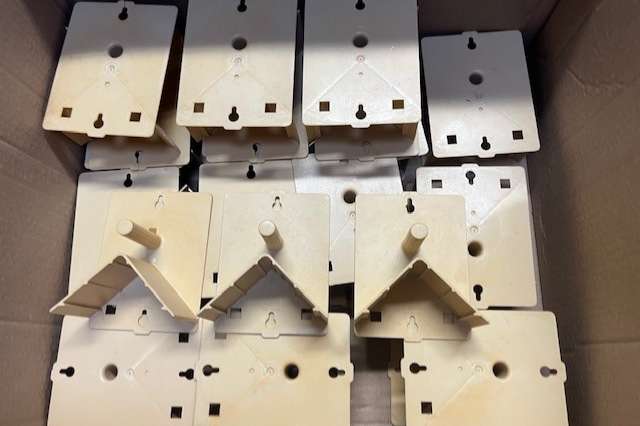 kunststof zitplaatsen voor 1 vogel