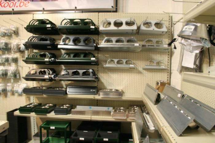 aluminium profielen en toebehoren voor volièrebouw