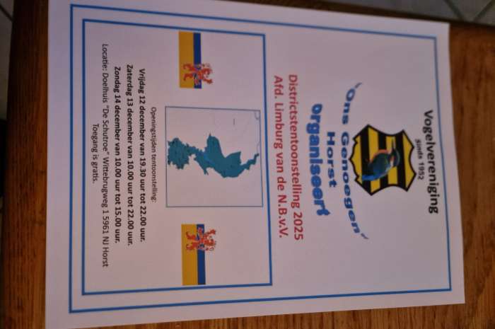 districtstentoonstelling horst afgelast