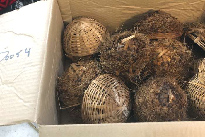 div vogel nestjes div verschillende doos 4