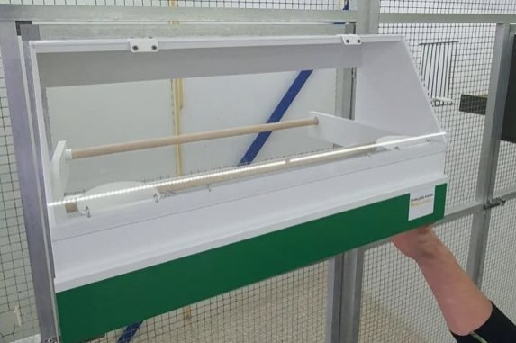 voederbakken met vuilschuif 10 stuks