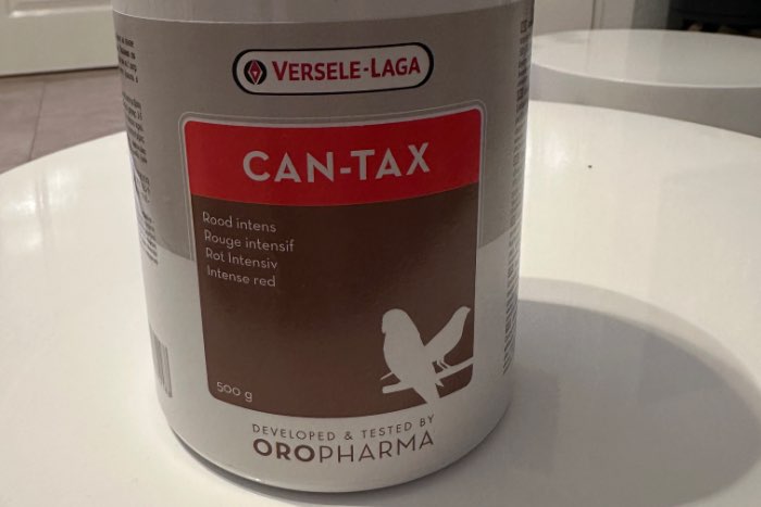 can - tax  kleurstof