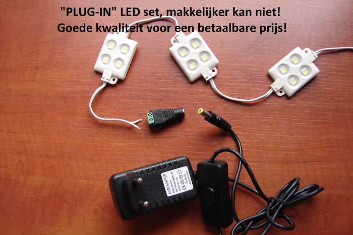 plug-in led verlichting, makkelijker kán niet!