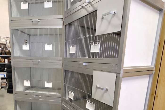 aluminium / kunstof broed kooien