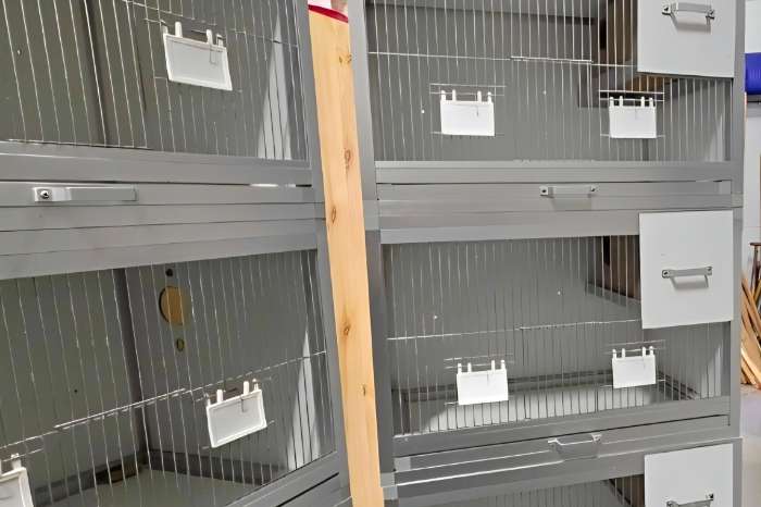 aluminium / kunstof broed kooien