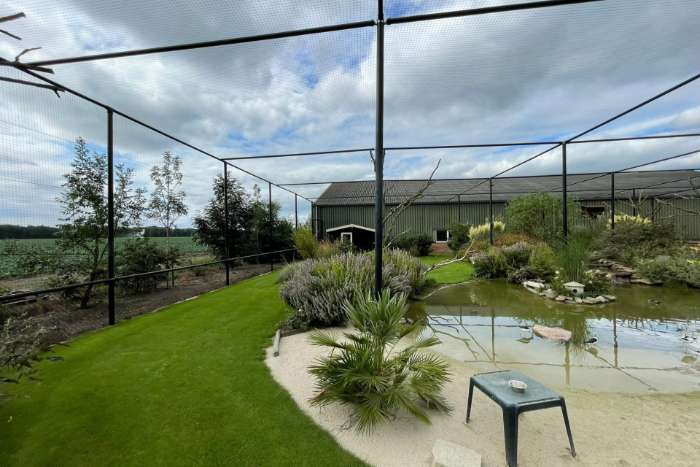 voliere bouw voor hobby en particulier!