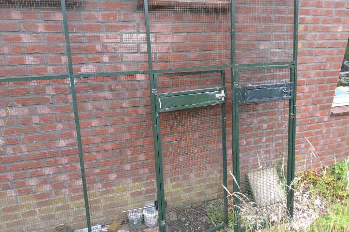 volière l =2000 x b =2000 x h= 1770 mm (