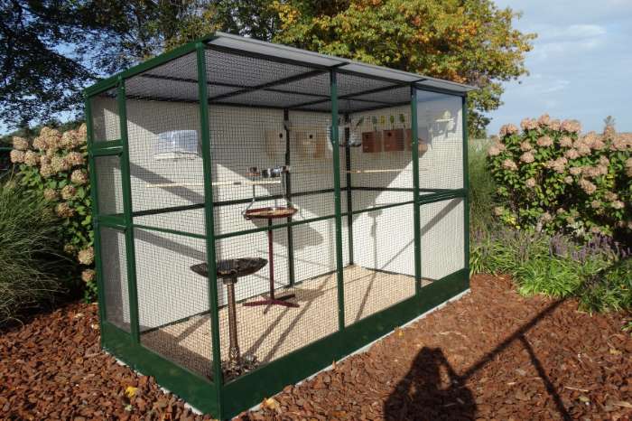 aluminium kooien en volières