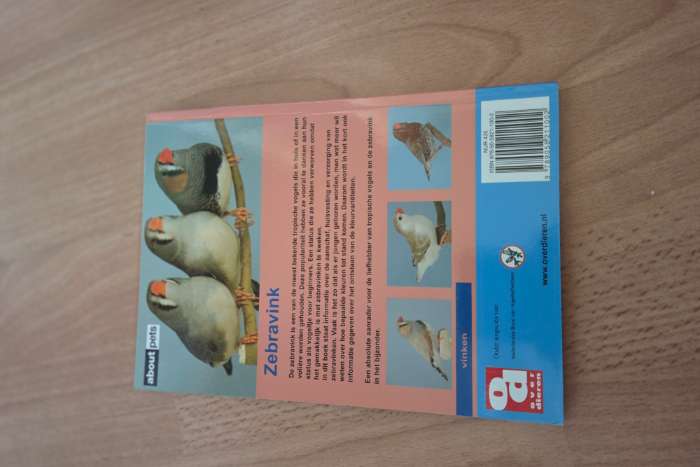 zebravink - over dieren