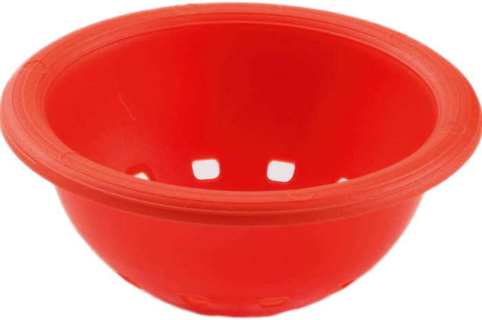 nestkom zonder haak - oranje - 10 cm - 12 stuks