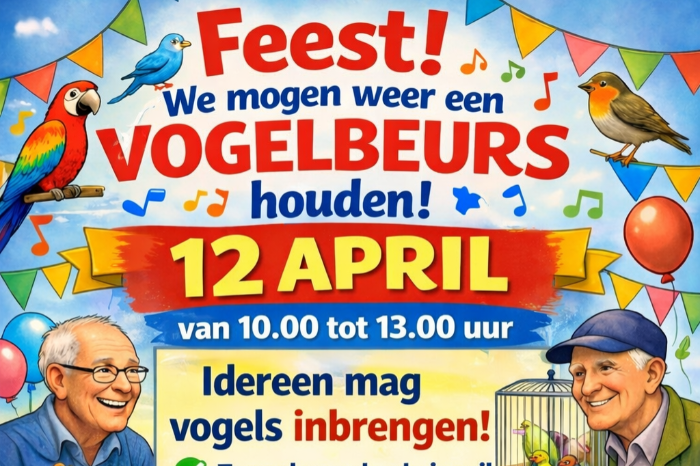 vogelbeurs vv tropica heemskerk 12 april