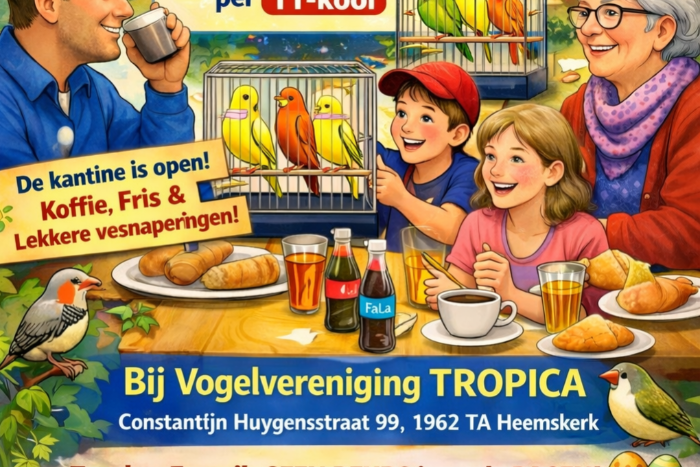 vogelbeurs vv tropica heemskerk 12 april