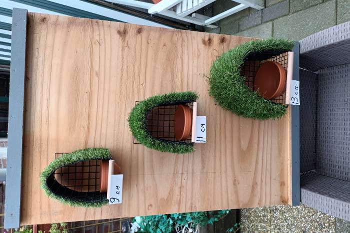 nestkasten voor kooien en volieres.