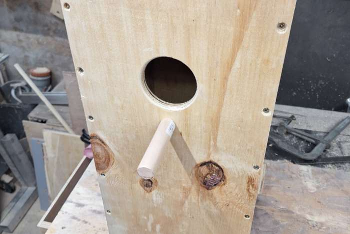 nestkasten voor halsbandparkieten