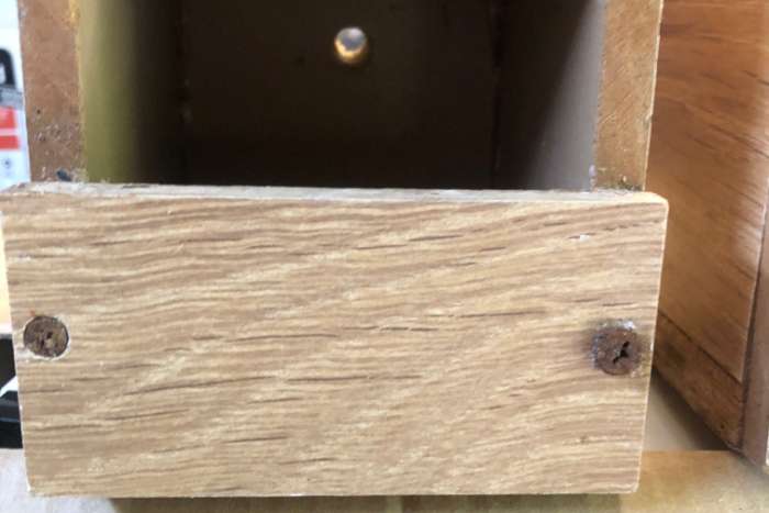 12 st tropen vinken meesjes nestkastjes van parket hout gemaakt