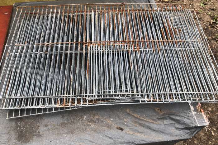 voorfront 8 stuks vogelkooi 8 stuks hoogte 40 cm breedte 68-70