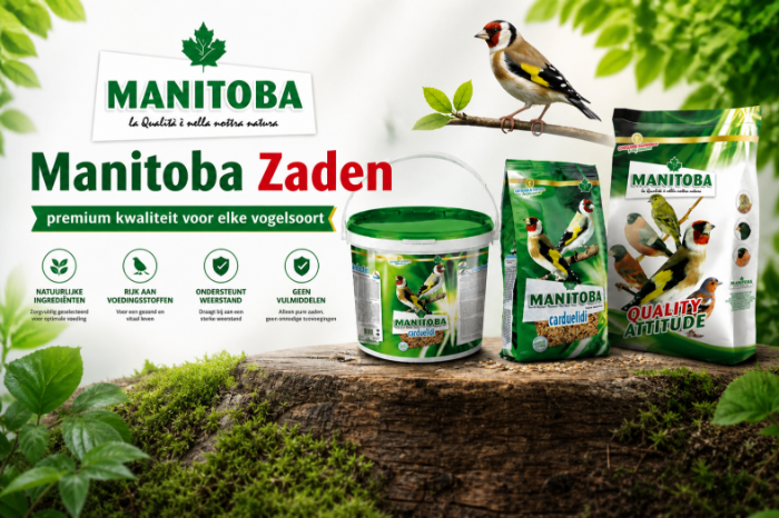 manitoba : italiaanse kwaliteit voor uw vogels