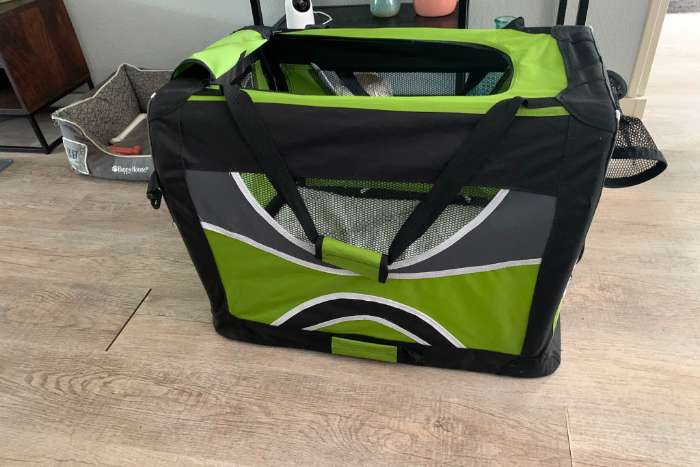 opvouwbare honden reis bench