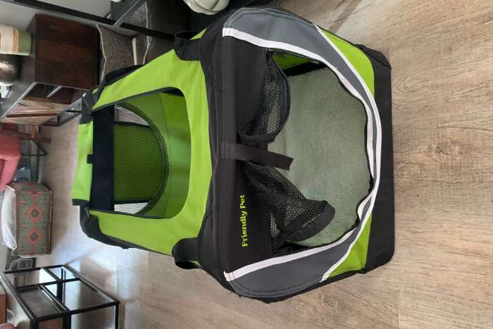 opvouwbare honden reis bench