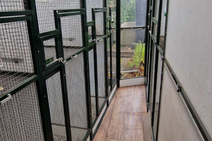 aluminium tuin volière