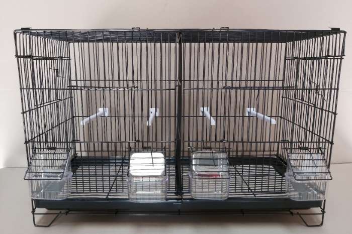 uitpakken, opzetten en gebruiken stevige opklapbare broedkooien