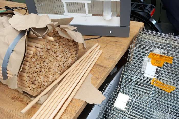 voorfrontjes en zit stokken