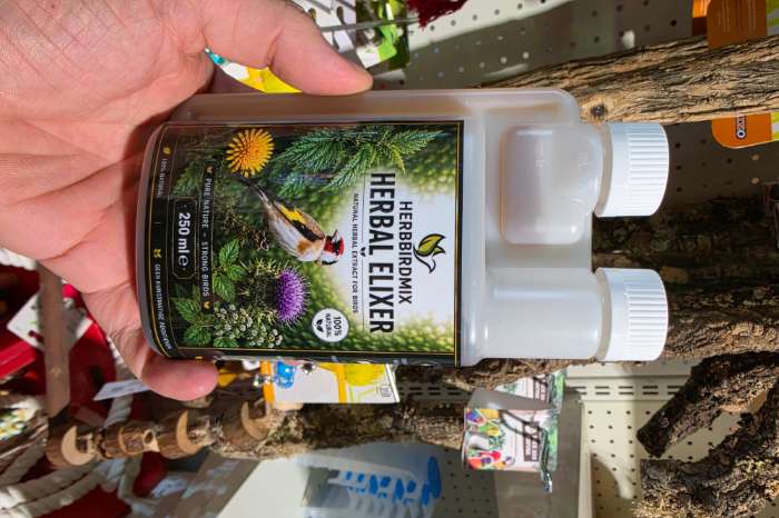 herb bird mix, producten recht uit de natuur