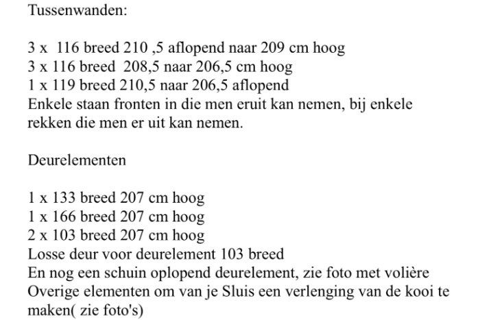 volierepanelen antraciet met zwart gepoedercoat gaas