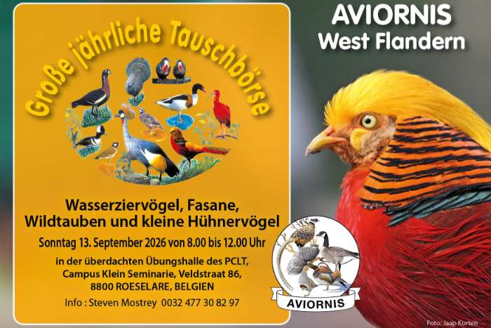 ruilbeurs aviornis west-vlaanderen