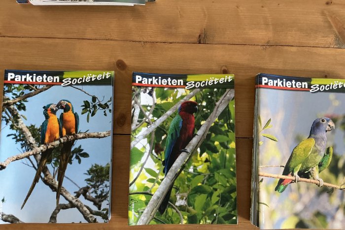 jaargangen parkieten sociëteit
