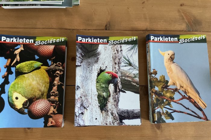 jaargangen parkieten sociëteit